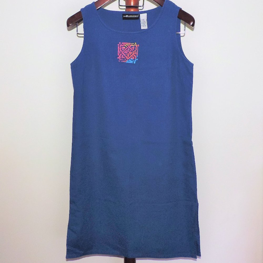 Sag Harbor blue sleeveless dress